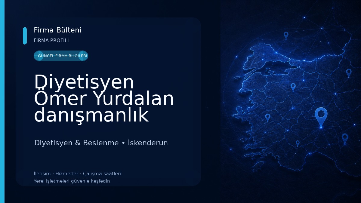 Diyetisyen Ömer Yurdalan danışmanlık merkezi