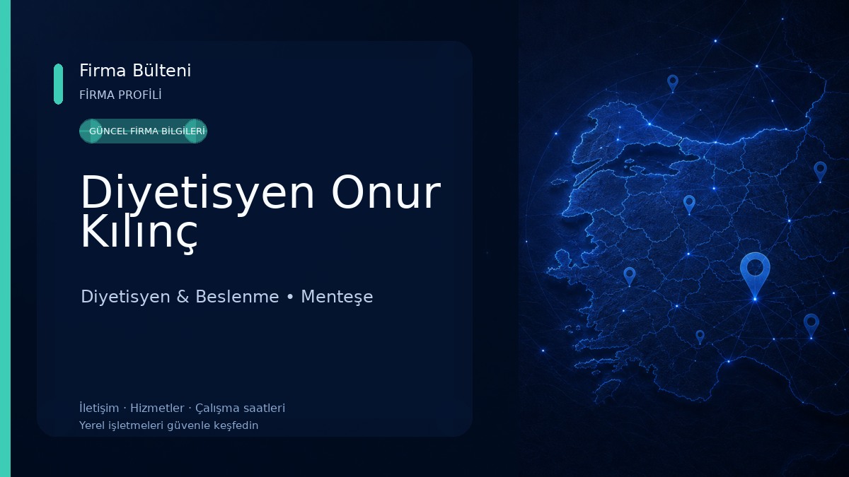 Diyetisyen Onur Kılınç