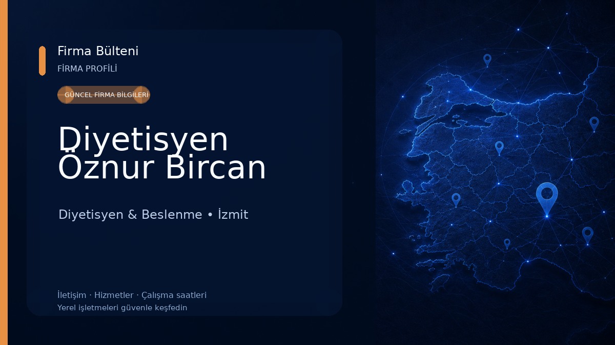 Diyetisyen Öznur Bircan Diyetisyen & Beslenme