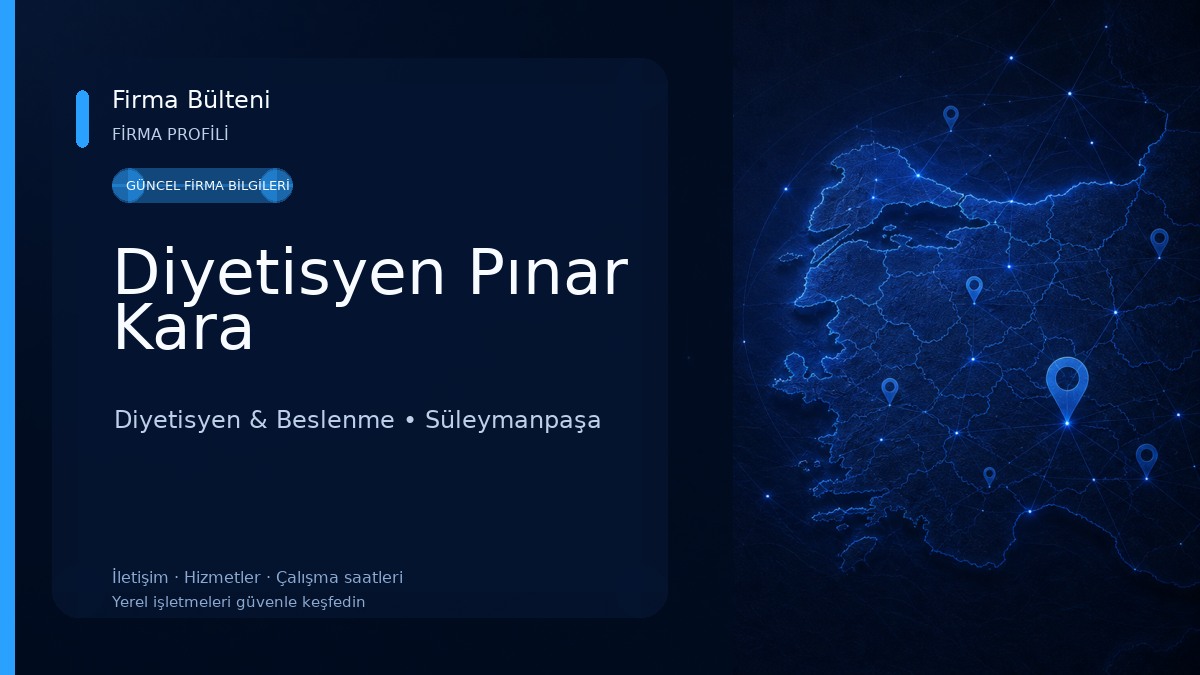 Diyetisyen Pınar Kara Diyetisyen & Beslenme