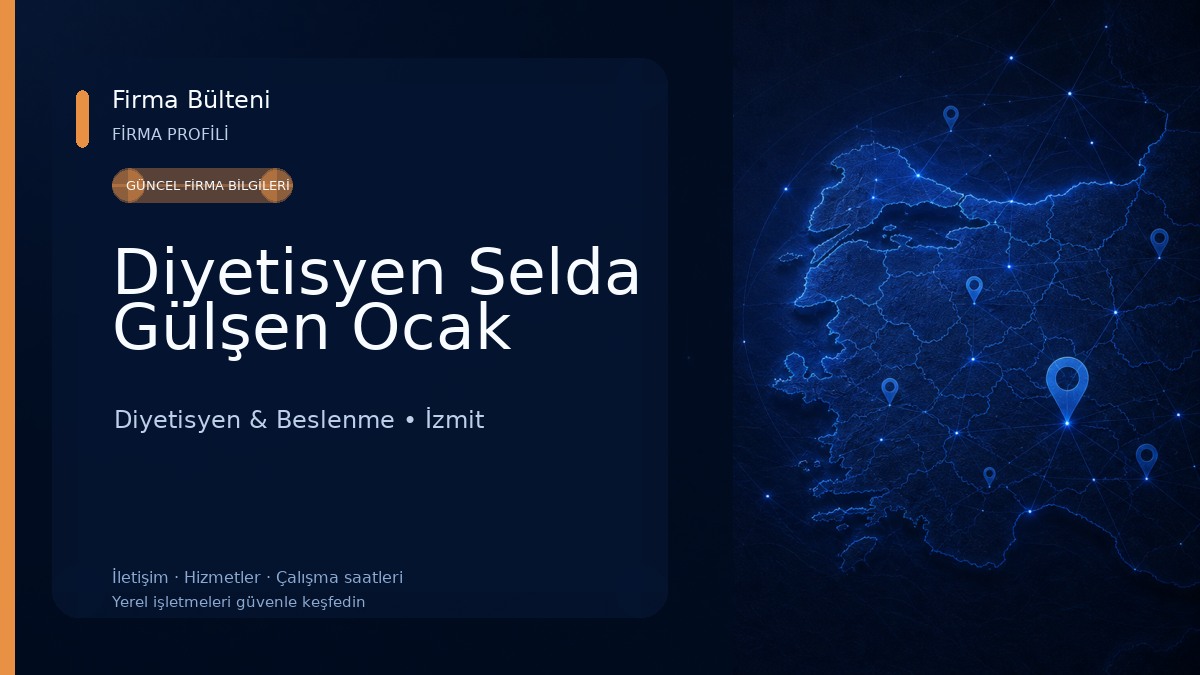 Diyetisyen Selda Gülşen Ocak Diyetisyen & Beslenme