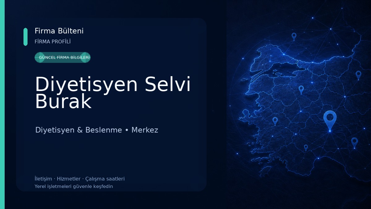 Diyetisyen Selvi Burak