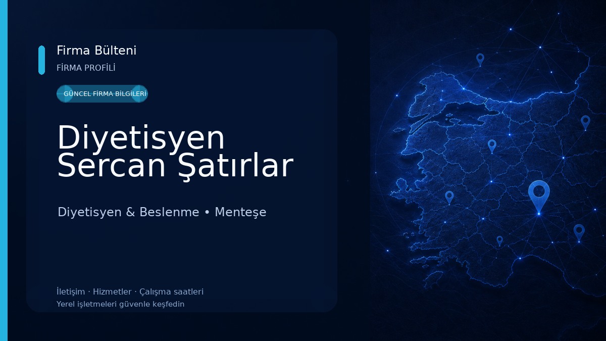 Diyetisyen Sercan Şatırlar Diyetisyen & Beslenme
