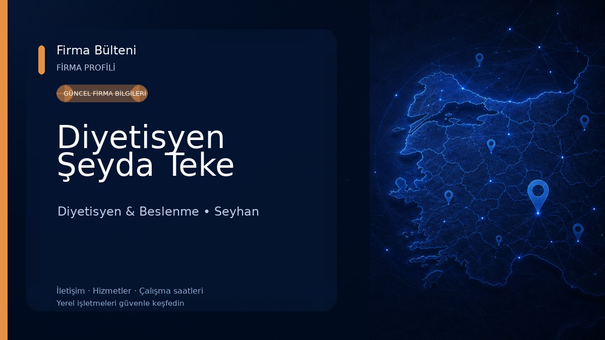 Diyetisyen Şeyda Teke Diyetisyen & Beslenme