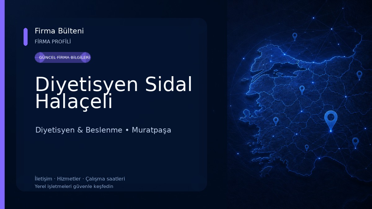 Diyetisyen Sidal Halaçeli Diyetisyen & Beslenme