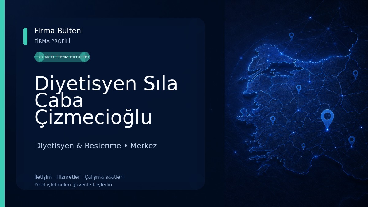 Diyetisyen Sıla Caba Çizmecioğlu Diyetisyen & Beslenme
