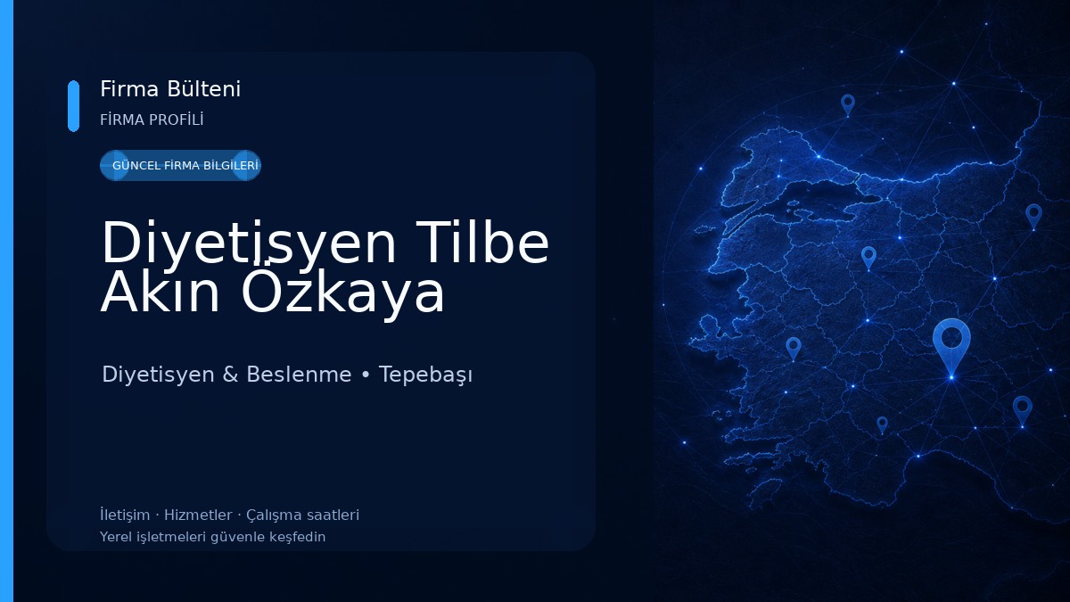 Diyetisyen Tilbe Akın Özkaya