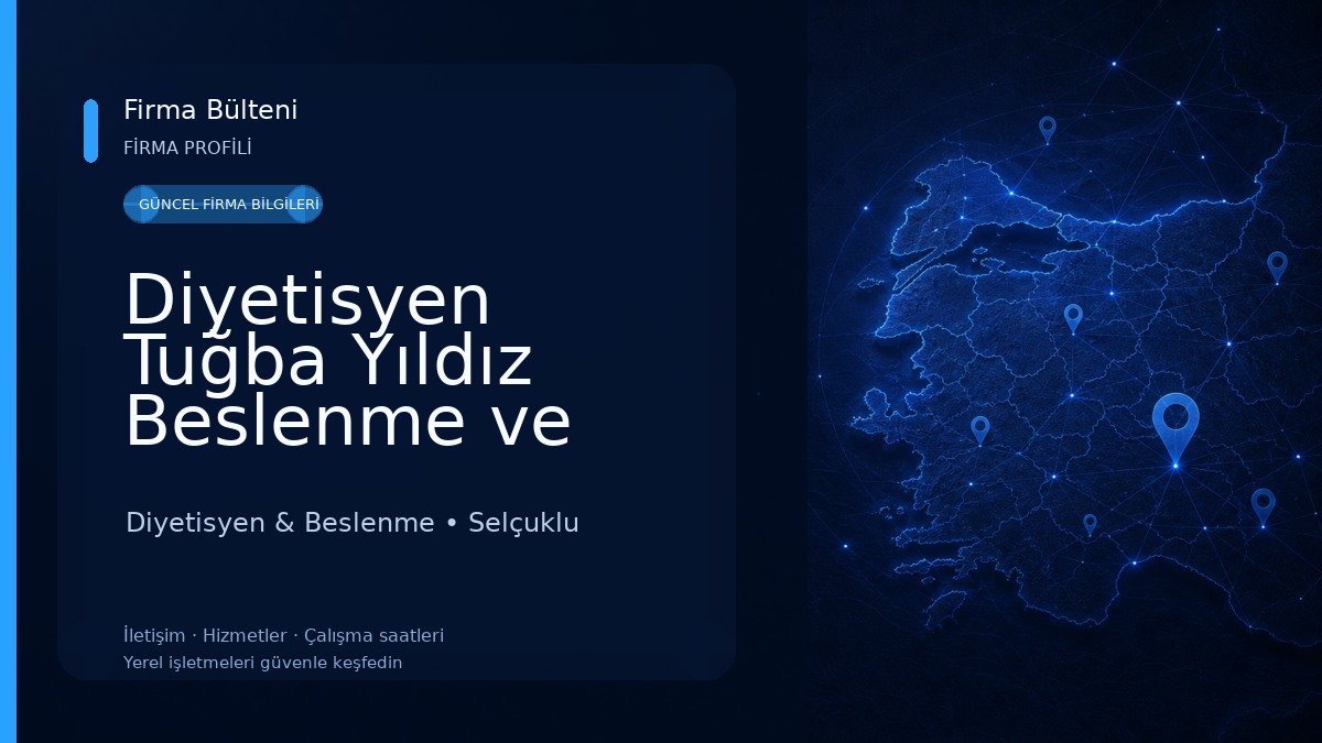 Diyetisyen Tuğba Yıldız Beslenme ve Diyet Danışmanlığı Diyetisyen & Beslenme