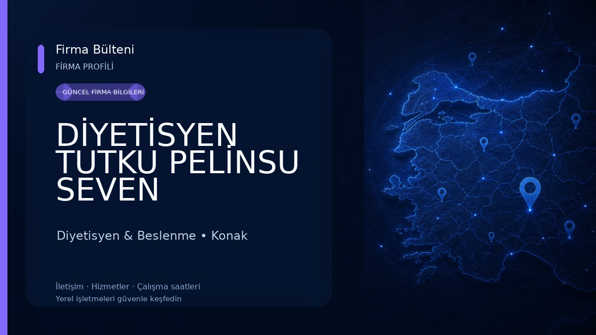 DİYETİSYEN TUTKU PELİNSU SEVEN Diyetisyen & Beslenme