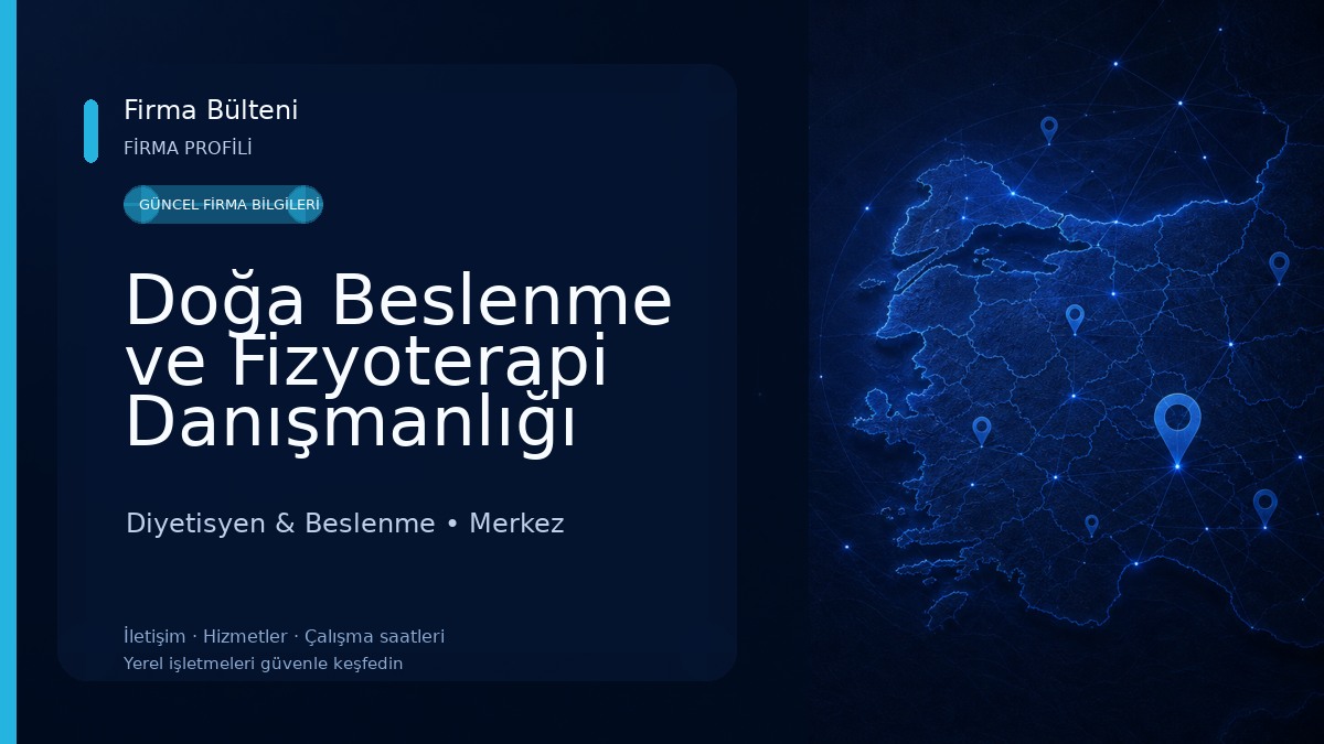 Doğa Beslenme ve Fizyoterapi Danışmanlığı Diyetisyen & Beslenme
