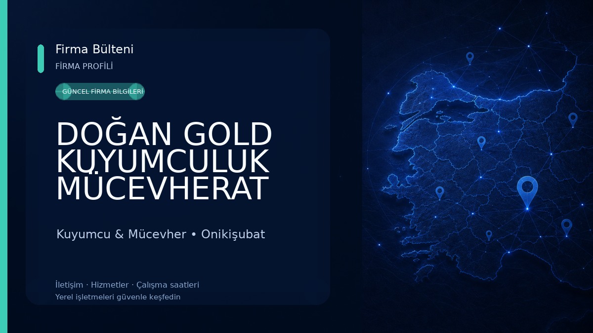 DOĞAN GOLD KUYUMCULUK MÜCEVHERAT Kuyumcu & Mücevher