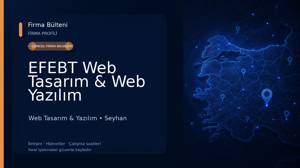 EFEBT Web Tasarım & Web Yazılım Hizmetleri