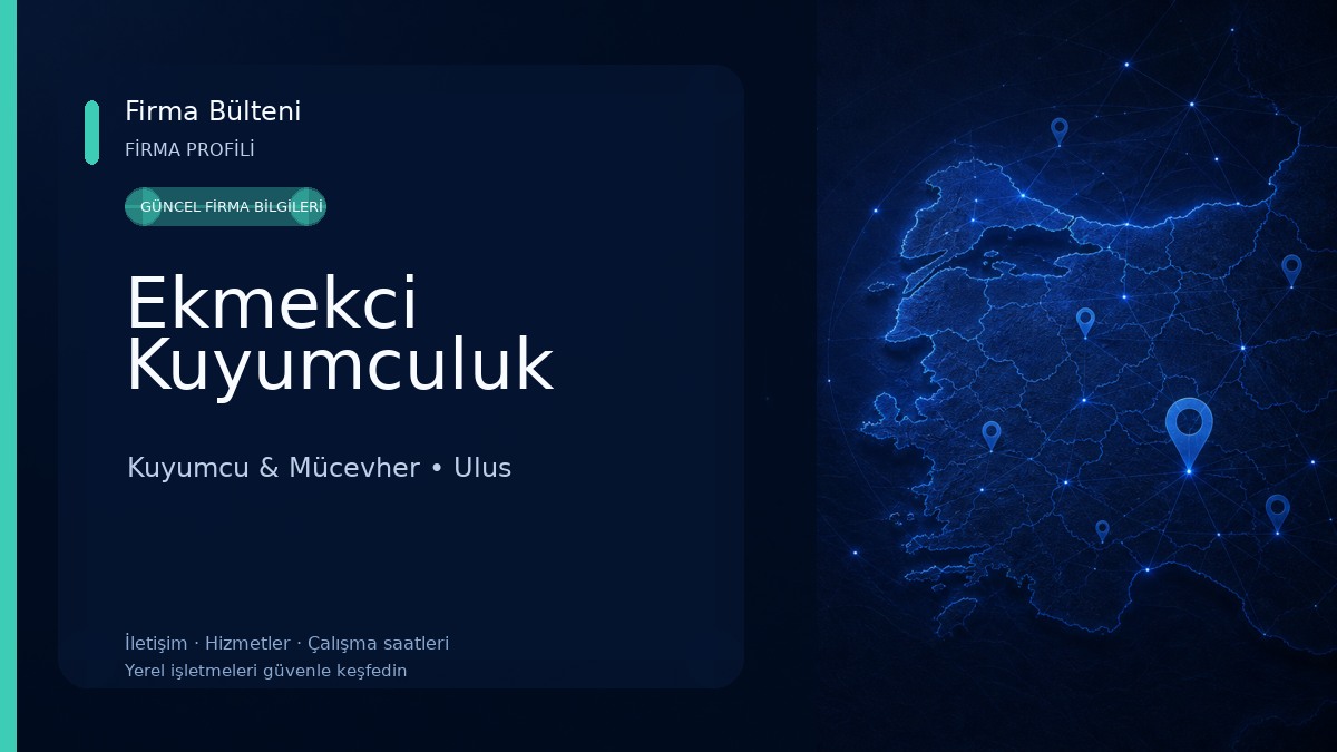Ekmekci Kuyumculuk Kuyumcu & Mücevher