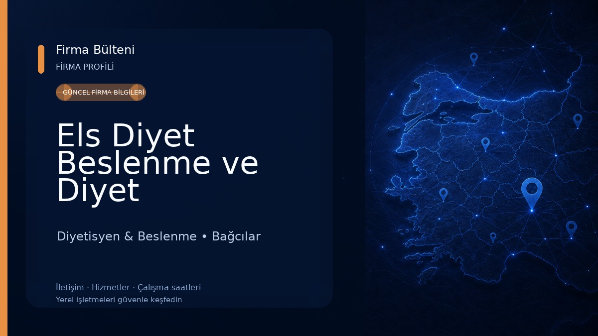 Els Diyet Beslenme ve Diyet Danışmanlığı - Diyetisyen Elif Yılmaz