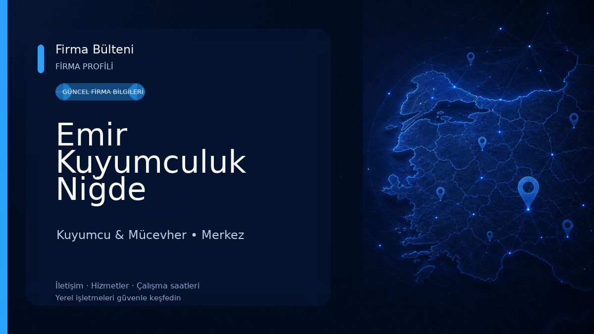 Emir Kuyumculuk Niğde