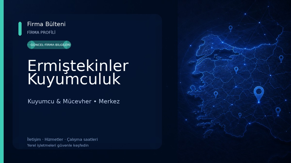Ermiştekinler Kuyumculuk Kuyumcu & Mücevher