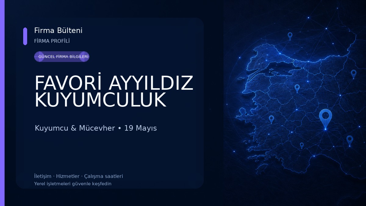 FAVORİ AYYILDIZ KUYUMCULUK Kuyumcu & Mücevher