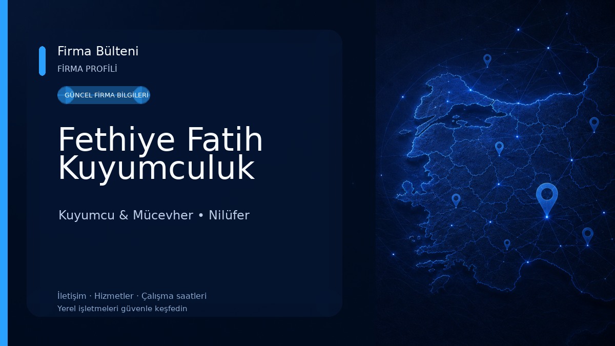 Fethiye Fatih Kuyumculuk Kuyumcu & Mücevher