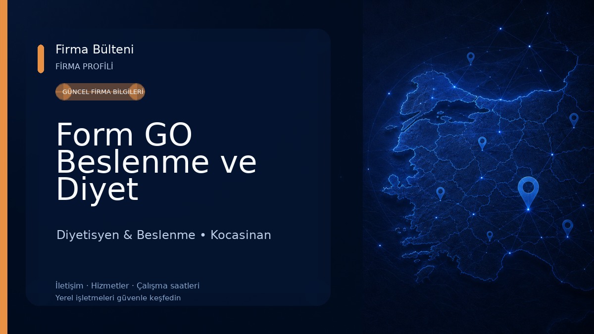 Form GO Beslenme ve Diyet Danışmanlık Merkezi