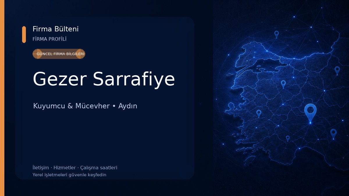 Gezer Sarrafiye Kuyumcu & Mücevher