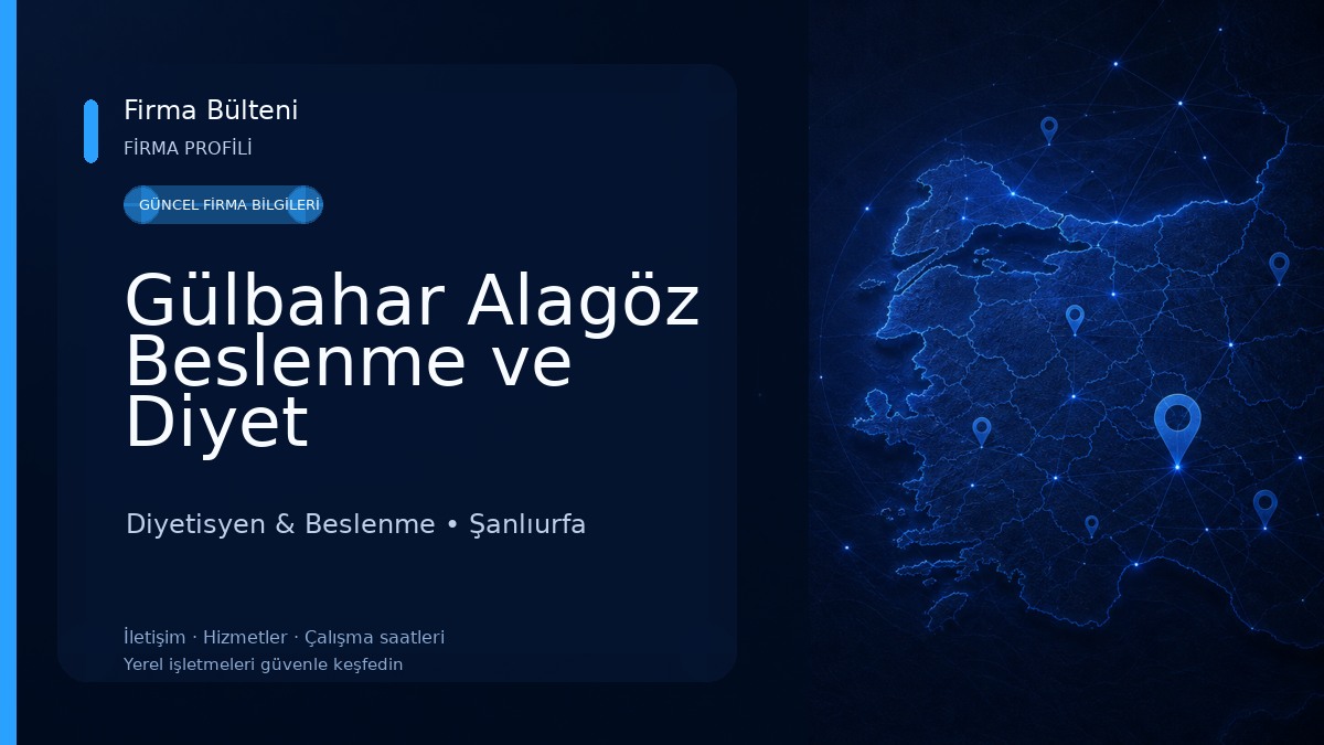 Gülbahar Alagöz Beslenme ve Diyet Danışmanlığı