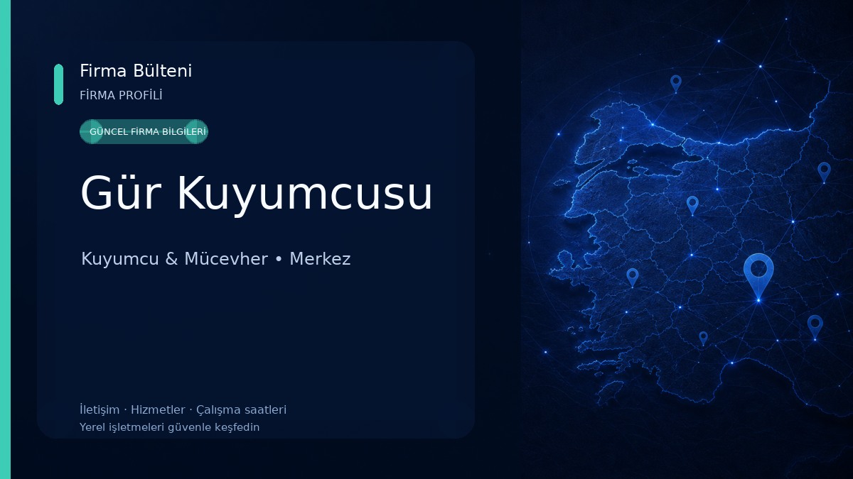 Gür Kuyumcusu Kuyumcu & Mücevher