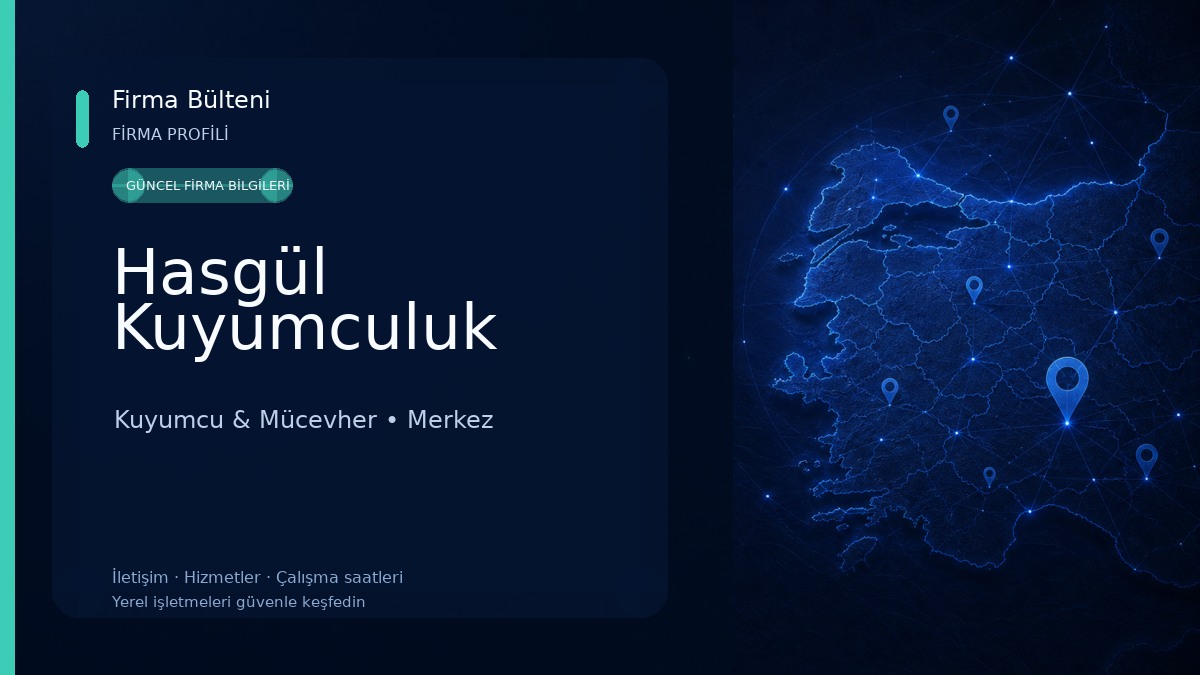 Hasgül Kuyumculuk Kuyumcu & Mücevher