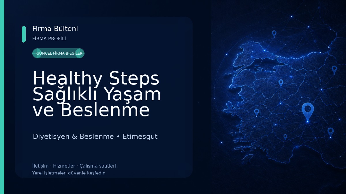 Healthy Steps Sağlıklı Yaşam ve Beslenme Merkezi Uzman Diyetisyen Burçin Yücel