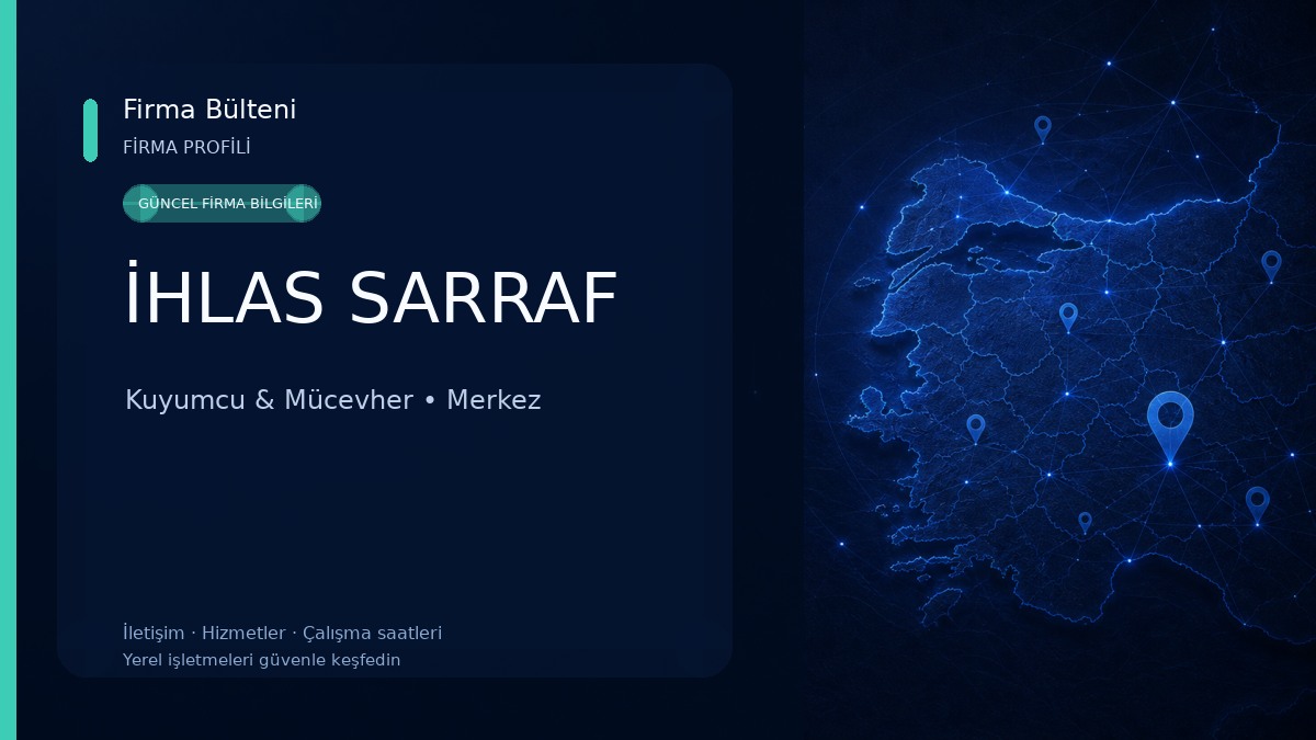 İHLAS SARRAF