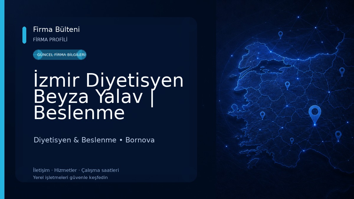 İzmir Diyetisyen Beyza Yalav | Beslenme Uzmanı | Online Diyet Diyetisyen & Beslenme