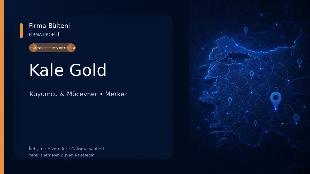Kale Gold Kuyumcu & Mücevher