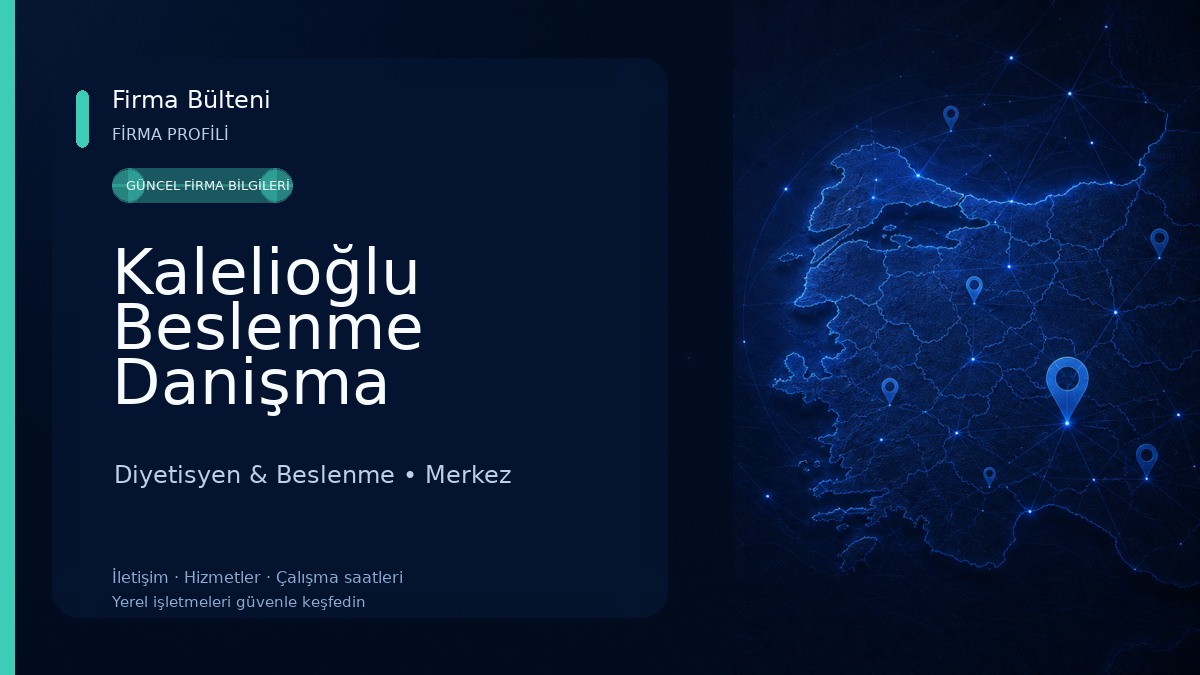 Kalelioğlu Beslenme Danişma Merkezi 
