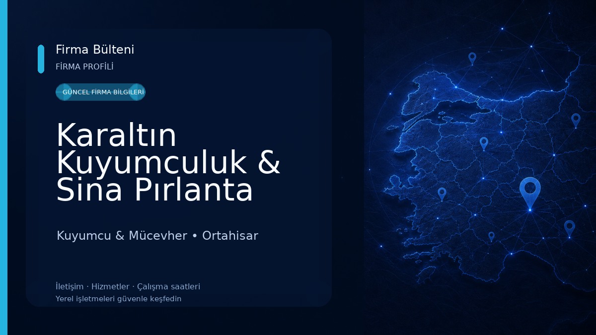 Karaltın Kuyumculuk & Sina Pırlanta