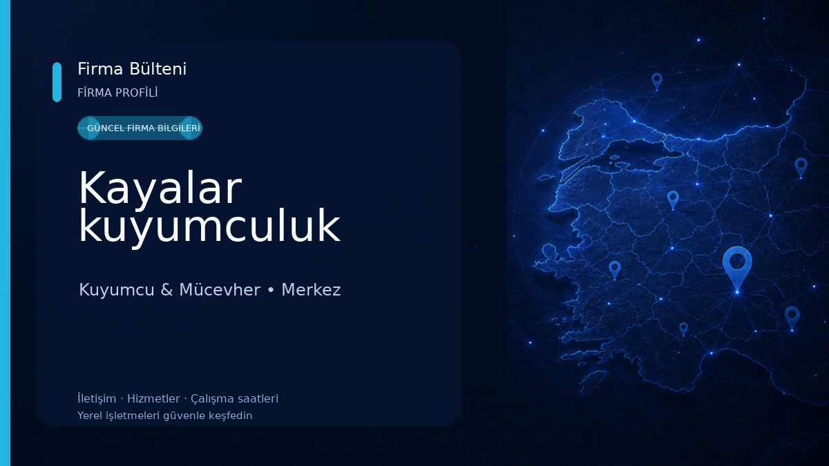 Kayalar kuyumculuk 