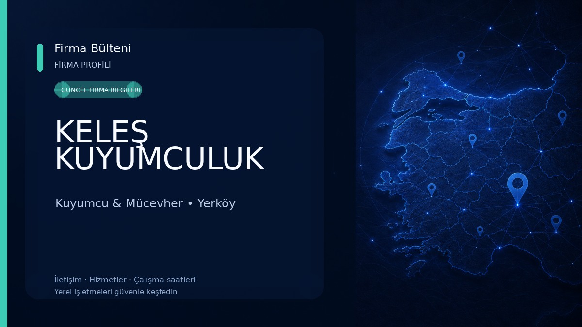KELEŞ KUYUMCULUK Kuyumcu & Mücevher