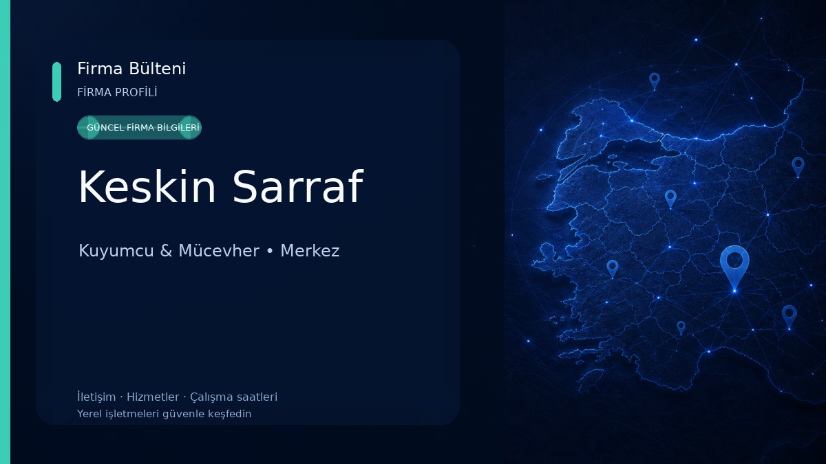 Keskin Sarraf Kuyumcu & Mücevher