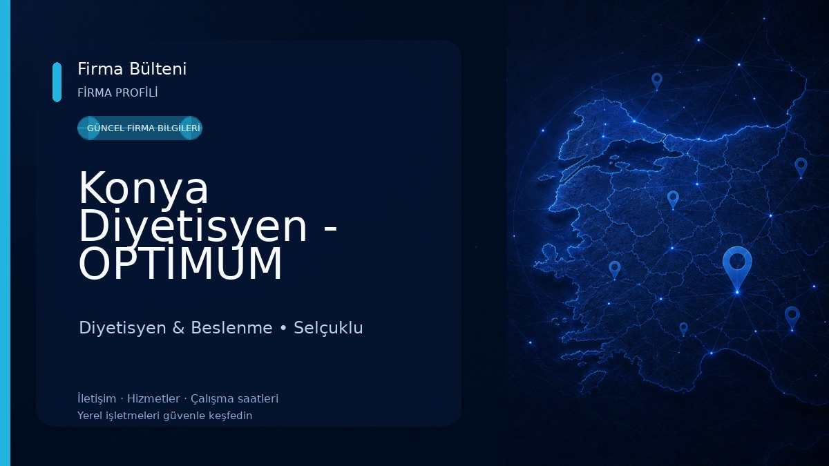 Konya Diyetisyen - OPTİMUM PSİKOLOJİ