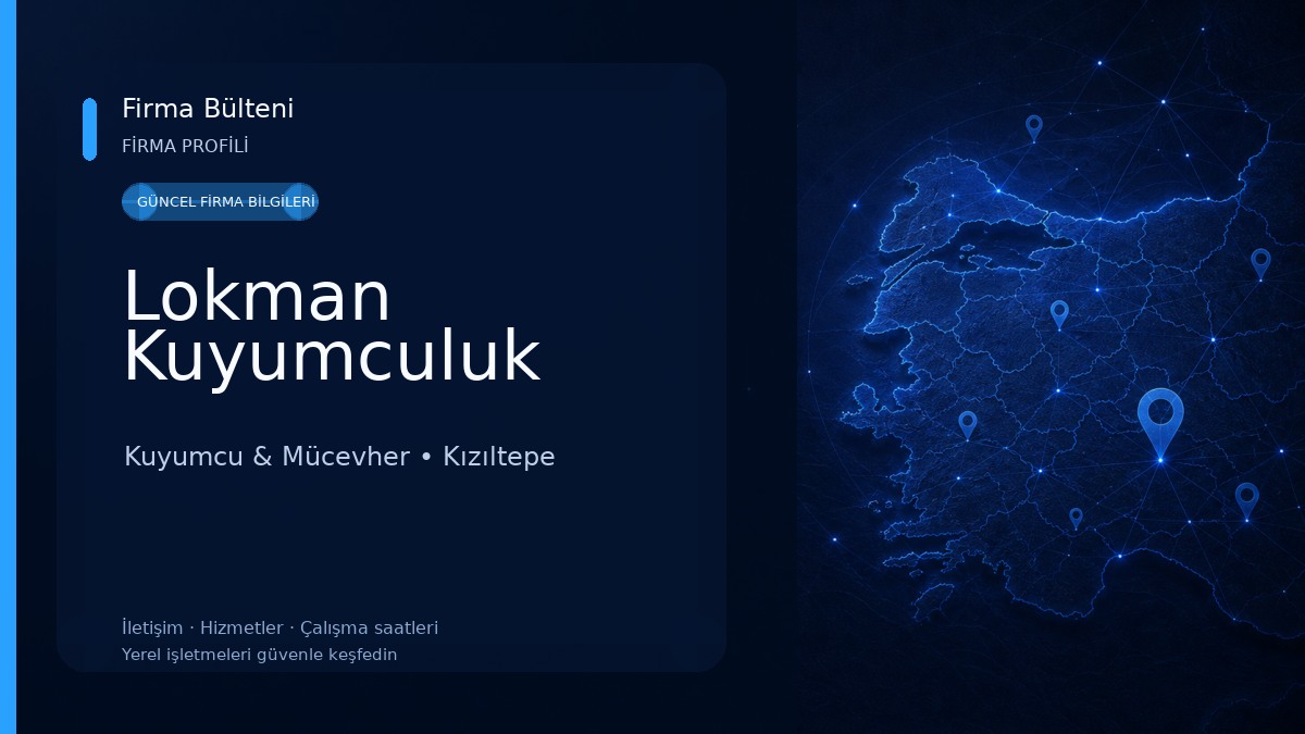 Lokman Kuyumculuk Kuyumcu & Mücevher