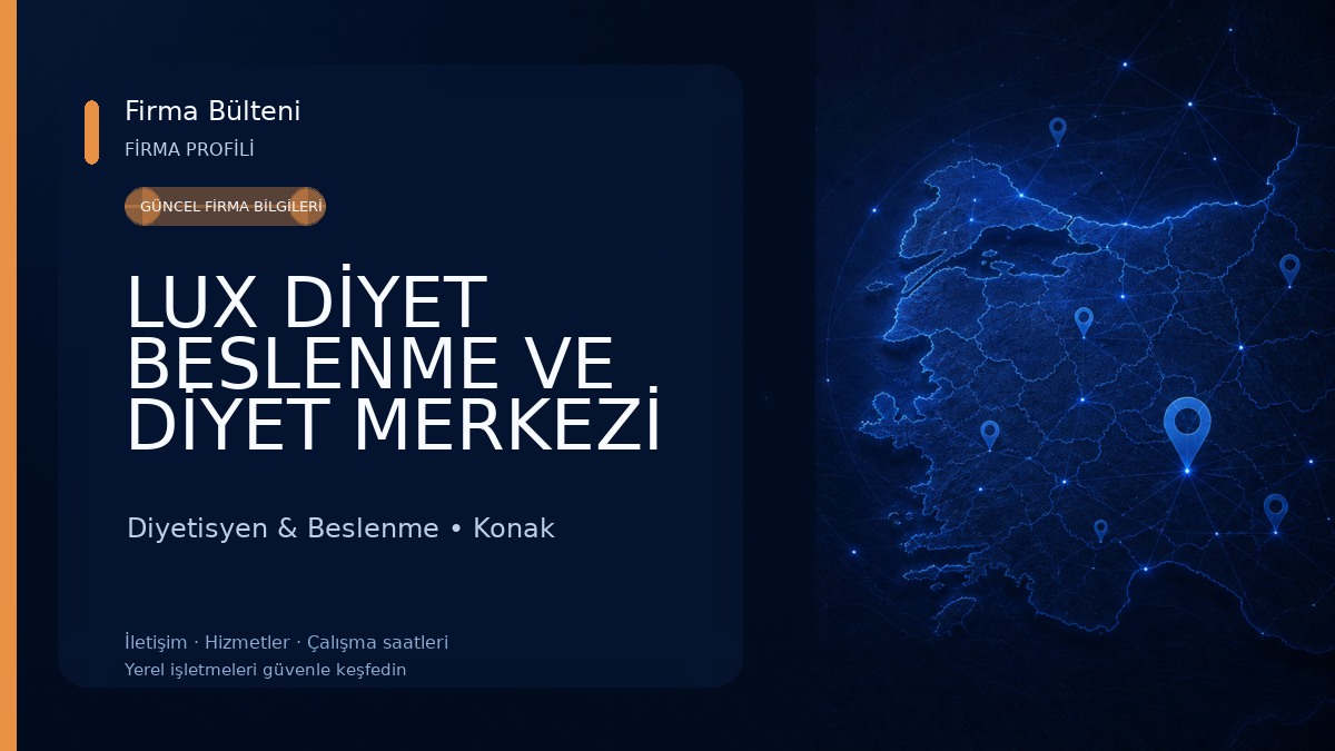 LUX DİYET BESLENME VE DİYET MERKEZİ Diyetisyen & Beslenme