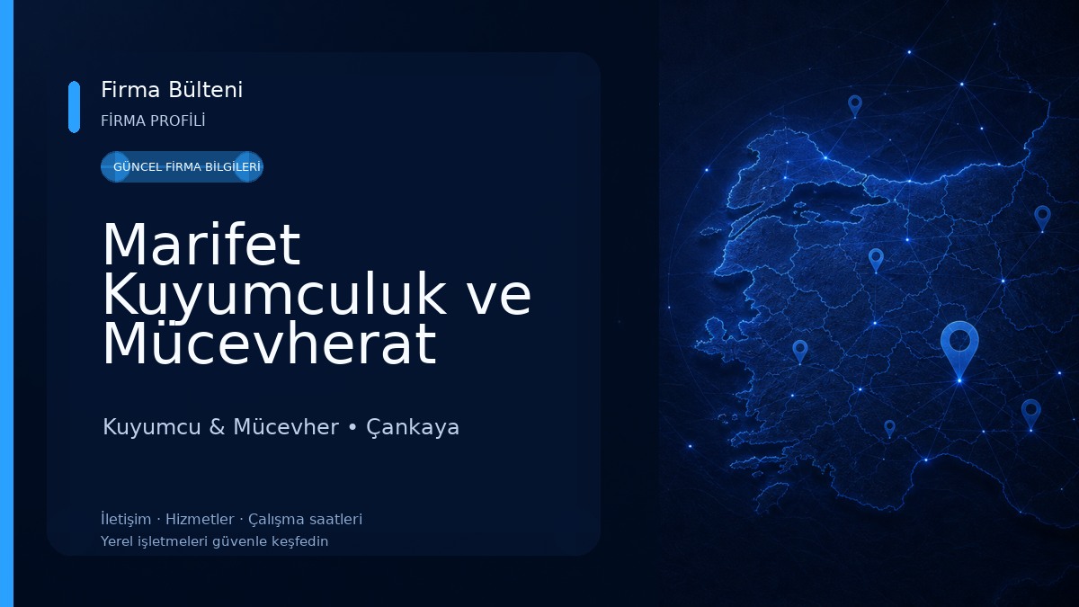 Marifet Kuyumculuk ve Mücevherat