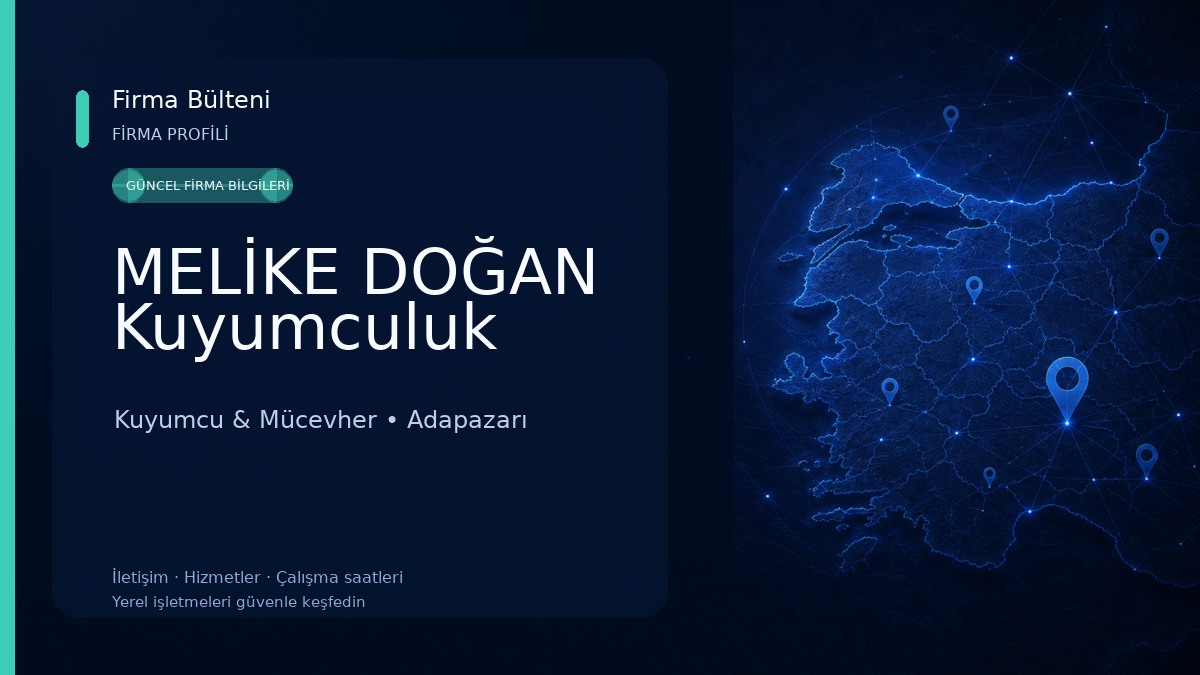 MELİKE DOĞAN Kuyumculuk Kuyumcu & Mücevher