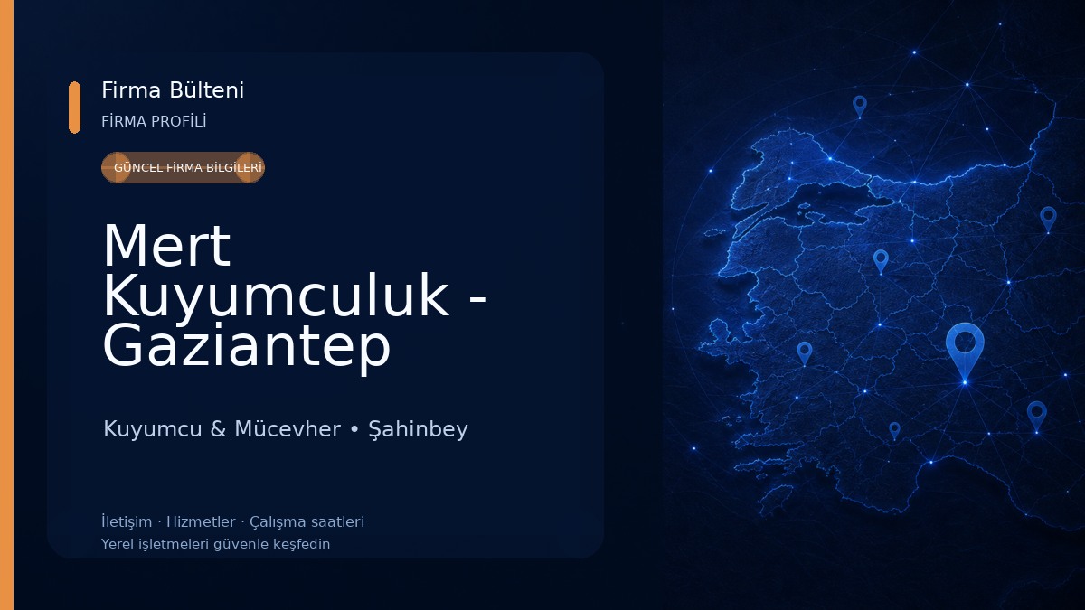 Mert Kuyumculuk - Gaziantep Kuyumcu & Mücevher