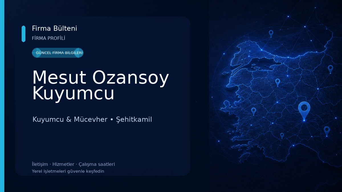 Mesut Ozansoy Kuyumcu Kuyumcu & Mücevher