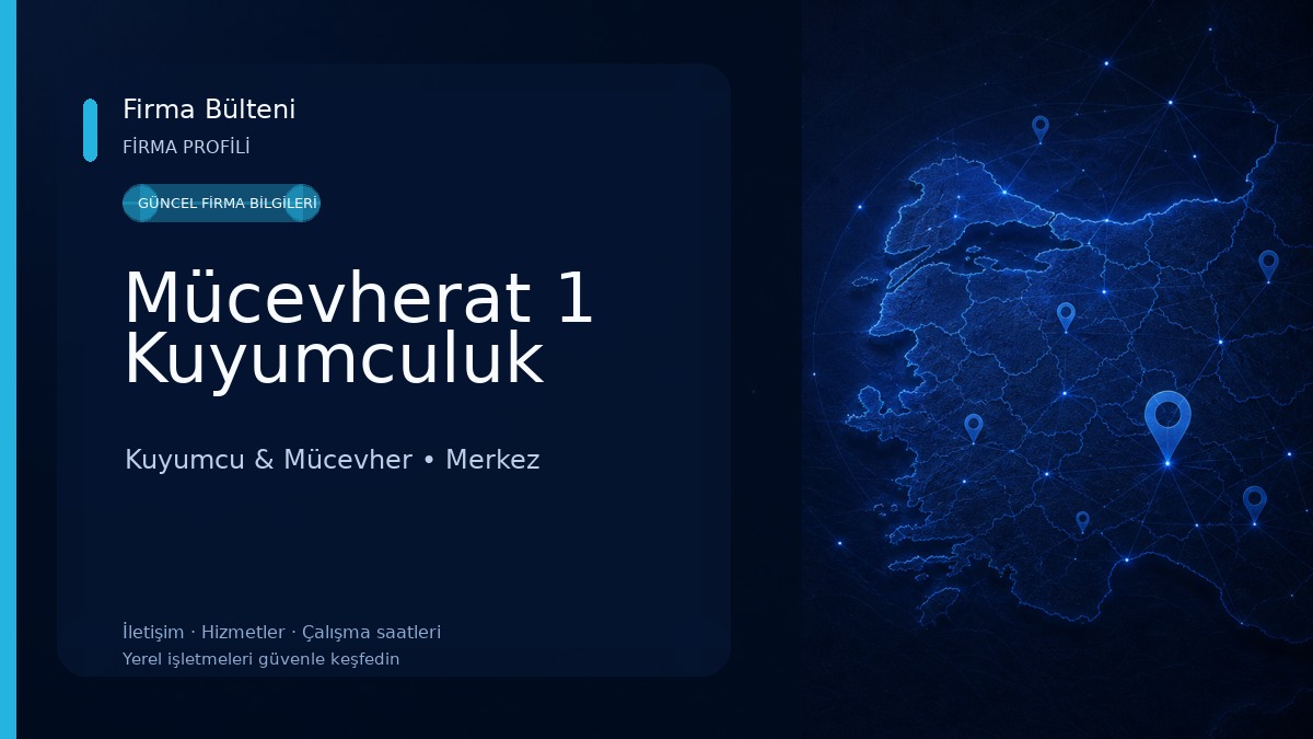 Mücevherat 1 Kuyumculuk Kuyumcu & Mücevher