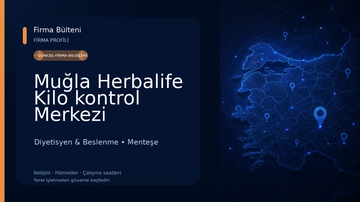 Muğla Herbalife Kilo kontrol Merkezi Diyetisyen & Beslenme