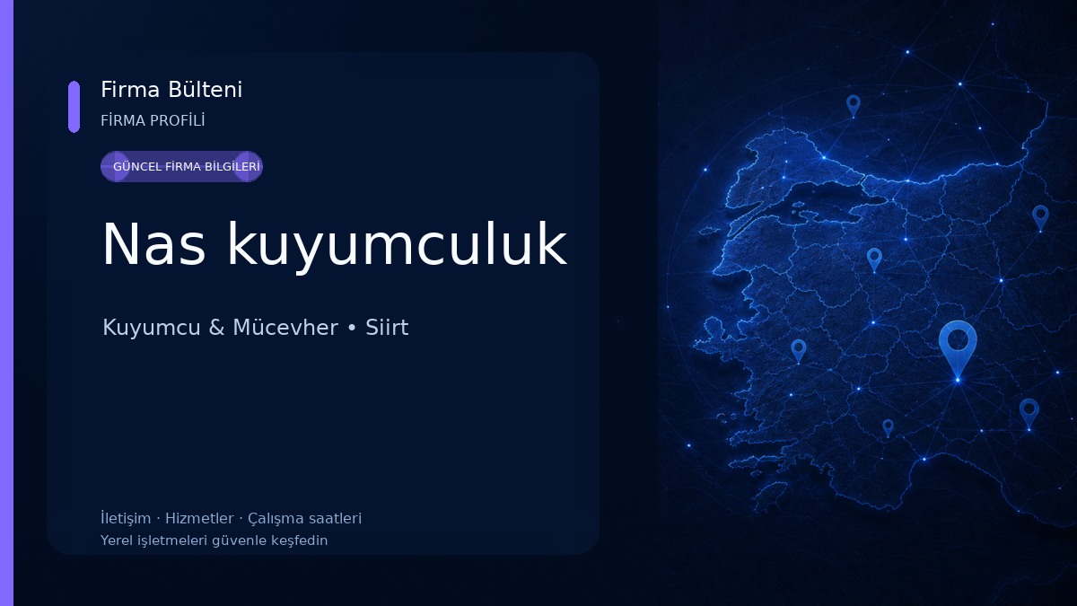 Nas kuyumculuk Kuyumcu & Mücevher