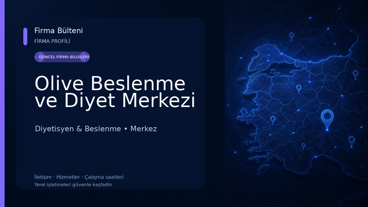Olive Beslenme ve Diyet Merkezi 
