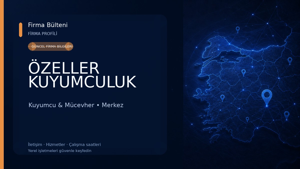 ÖZELLER KUYUMCULUK Kuyumcu & Mücevher