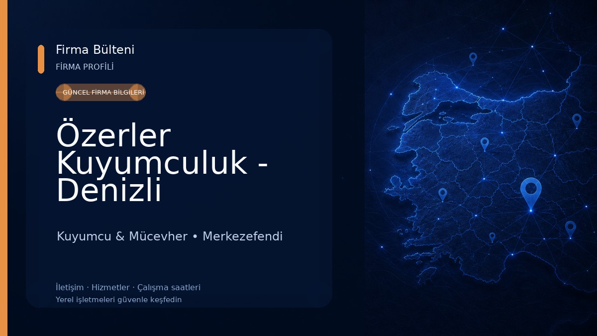 Özerler Kuyumculuk - Denizli Kuyumcular