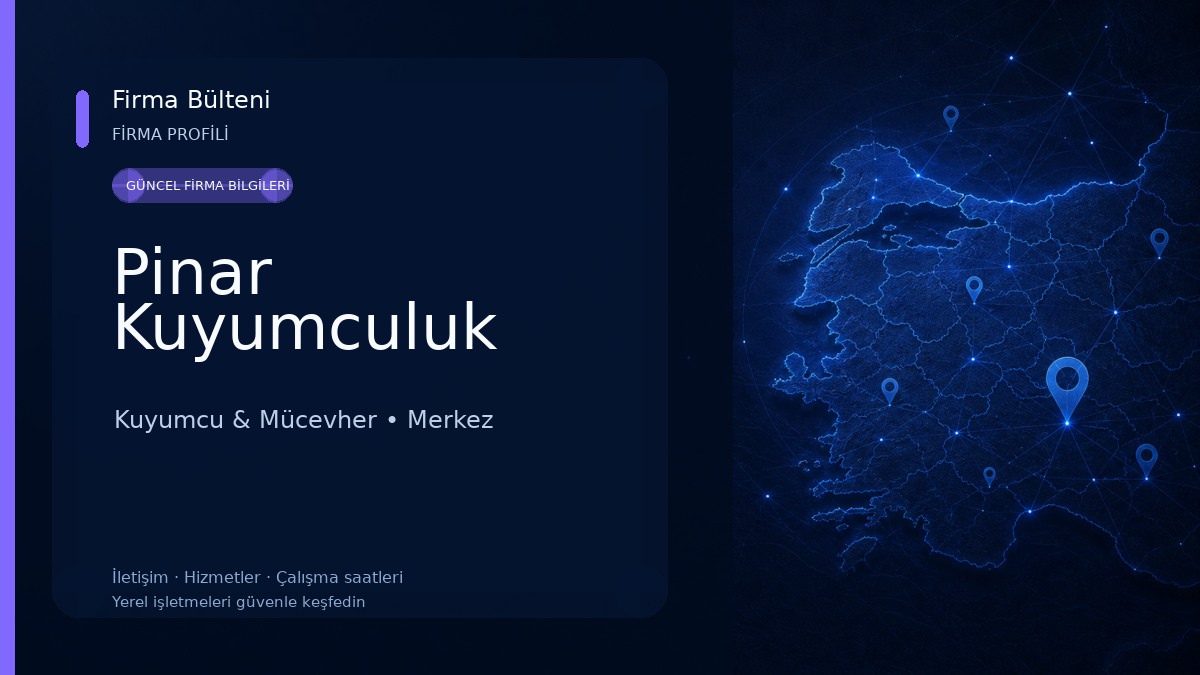 Pinar Kuyumculuk Kuyumcu & Mücevher